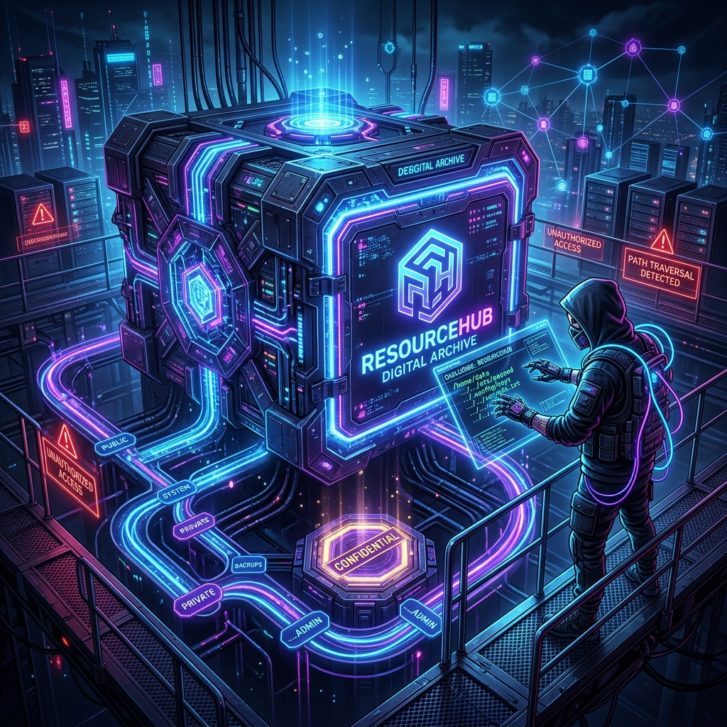 HTB Secure Coding S10 — ResourceHub: Path Traversal en File Upload